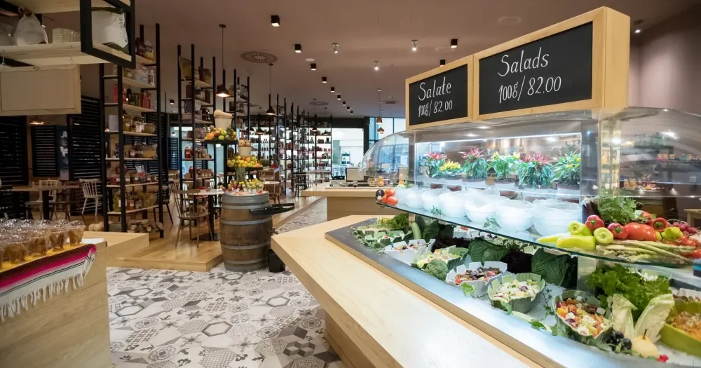 vitrine self restaurant